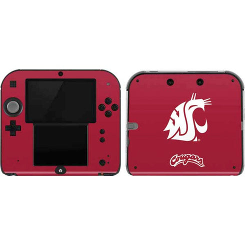 Washington State University Cougars Logo Nintendo Skins