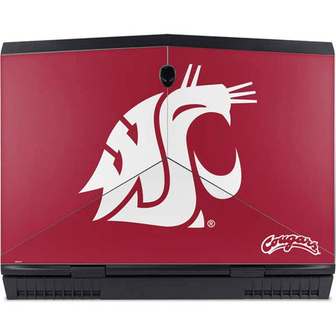 Washington State University Cougars Logo Dell Alienware Skin