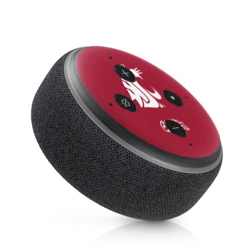 Washington State University Cougars Logo Amazon Echo Dot Skin