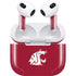 Washington State University Cougars Logo Apple AirPods (3rd Gen 2021) Skin