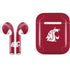 Washington State University Cougars Logo Apple AirPods Skin