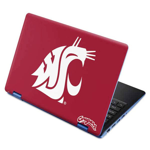 Washington State University Cougars Logo Aspire R11 11.6in Skin