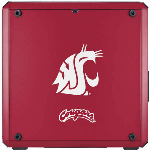 Washington State University Cougars Logo Cooler Master MasterBox Q300L Mini Tower Skin