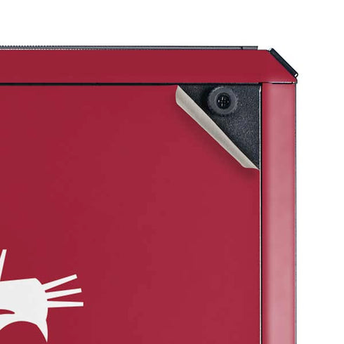 Washington State University Cougars Logo Cooler Master MasterBox Q300L Mini Tower Skin