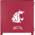 Washington State University Cougars Logo Corsair 4000D Tempered Glass Mid-Tower ATX Case Skin