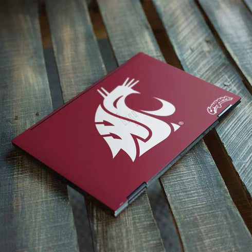 Washington State University Cougars Logo HP Envy Skin