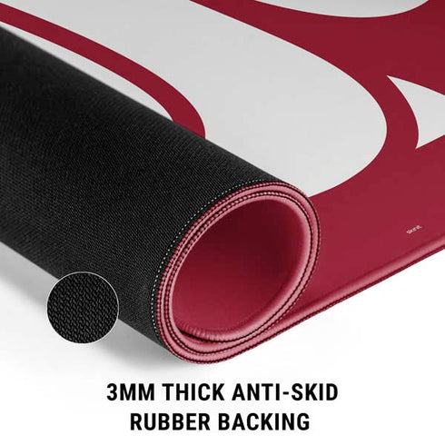 Washington State University Cougars Logo Gaming Mouse Pad