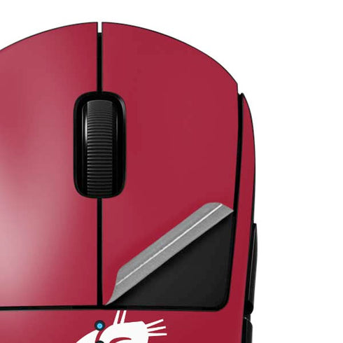 Washington State University Cougars Logo G Pro Wireless Gaming Mouse Skin