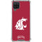 Washington State University Cougars Logo Galaxy A12 Clear Case