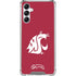 Washington State University Cougars Logo Galaxy A14 5G Clear Case