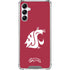 Washington State University Cougars Logo Galaxy A15 5G Clear Case