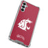 Washington State University Cougars Logo Galaxy A15 5G Clear Case