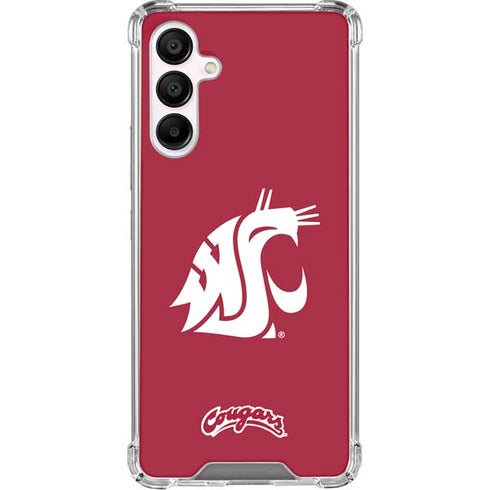 Washington State University Cougars Logo Galaxy A16 5G Clear Case