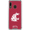 Washington State University Cougars Logo Galaxy A30 Clear Case