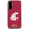 Washington State University Cougars Logo Galaxy A36 5G Clear Case