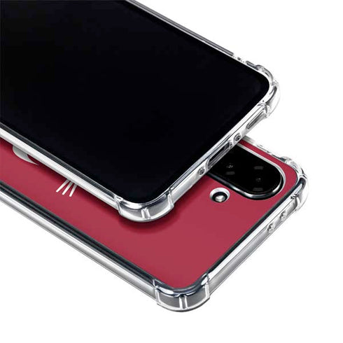 Washington State University Cougars Logo Galaxy A36 5G Clear Case