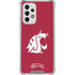 Washington State University Cougars Logo Galaxy A53 5G Clear Case