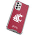 Washington State University Cougars Logo Galaxy A53 5G Clear Case