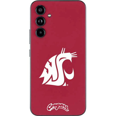 Washington State University Cougars Logo Galaxy A54 5G Skin