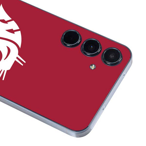 Washington State University Cougars Logo Galaxy A55 5G Skin