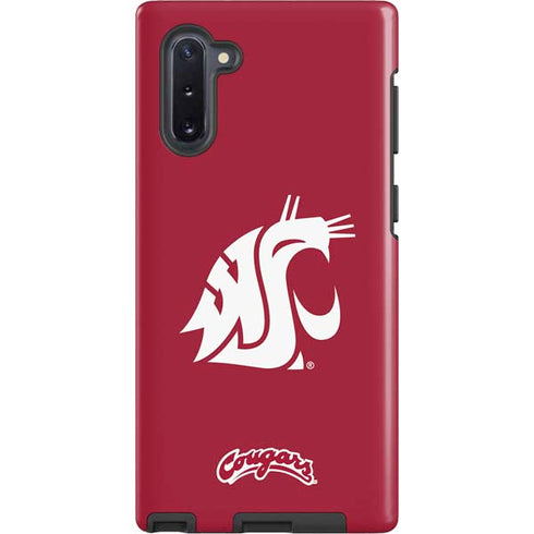 Washington State University Cougars Logo Galaxy Note 10 Pro Case