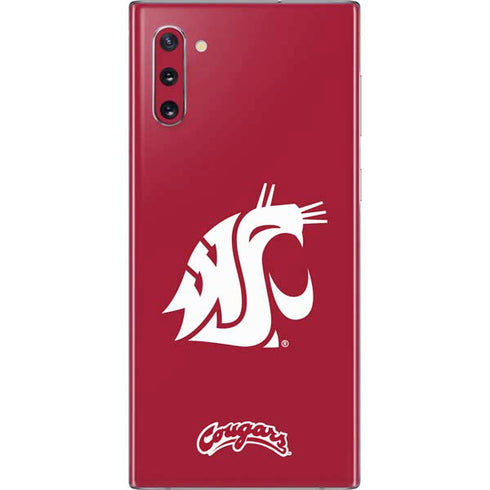 Washington State University Cougars Logo Galaxy Note 10 Skin