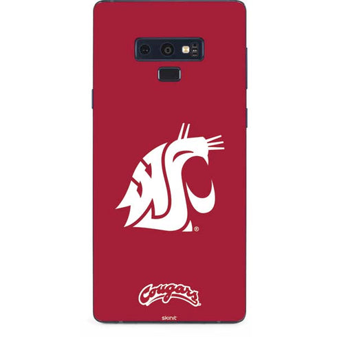 Washington State University Cougars Logo Galaxy Note 9 Skin