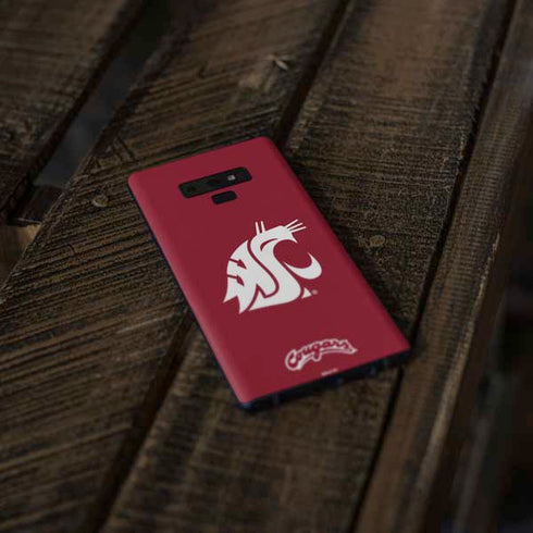 Washington State University Cougars Logo Galaxy Note 9 Skin