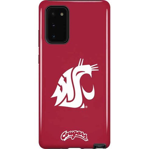 Washington State University Cougars Logo Galaxy Note20 5G Pro Case
