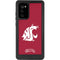 Washington State University Cougars Logo Galaxy Note20 5G Waterproof Case
