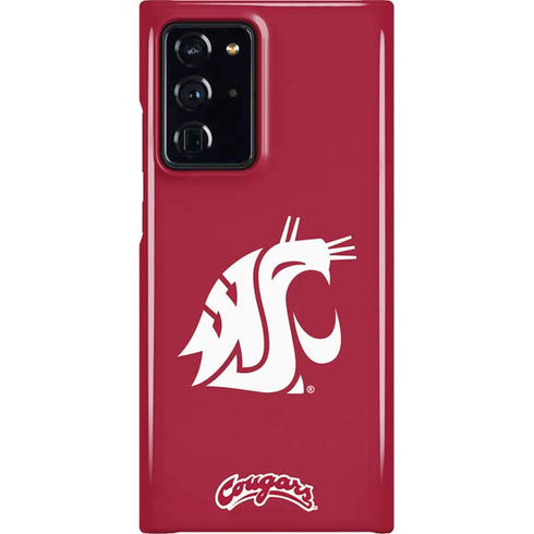 Washington State University Cougars Logo Galaxy Cases