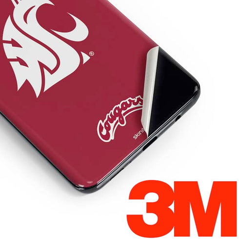 Washington State University Cougars Logo Galaxy S10 Skin
