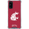 Washington State University Cougars Logo Galaxy S20 FE Clear Case
