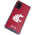 Washington State University Cougars Logo Galaxy S20 FE Clear Case