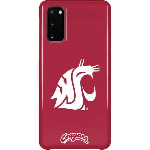 Washington State University Cougars Logo Galaxy S20 Lite Case