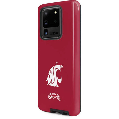 Washington State University Cougars Logo Galaxy S20 Ultra 5G Pro Case
