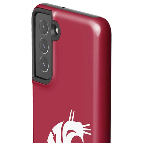 Washington State University Cougars Logo Galaxy S21 5G Pro Case