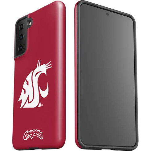 Washington State University Cougars Logo Galaxy S21 FE Pro Case
