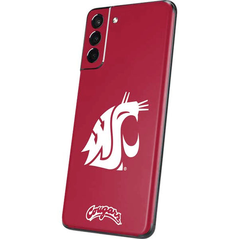 Washington State University Cougars Logo Galaxy S21 Plus 5G Skin