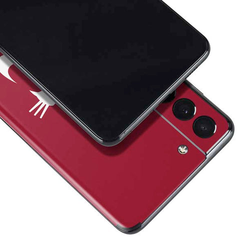 Washington State University Cougars Logo Galaxy S21 Plus 5G Skin