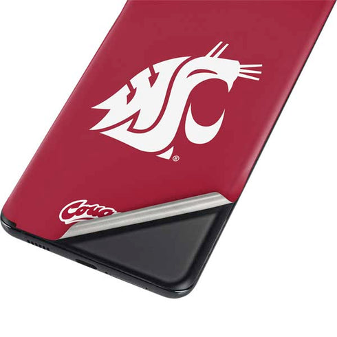 Washington State University Cougars Logo Galaxy S21 Plus 5G Skin