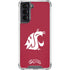 Washington State University Cougars Logo Galaxy S22 Clear Case