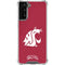 Washington State University Cougars Logo Galaxy S22 Plus Clear Case