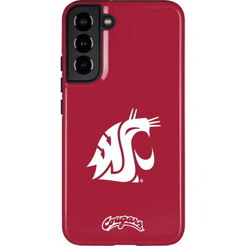 Washington State University Cougars Logo Galaxy S22 Plus Pro Case