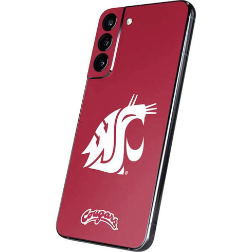 Washington State University Cougars Logo Galaxy S22 Plus Skin