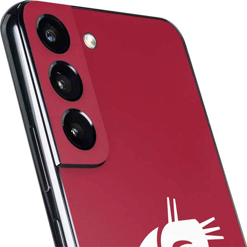 Washington State University Cougars Logo Galaxy S22 Plus Skin