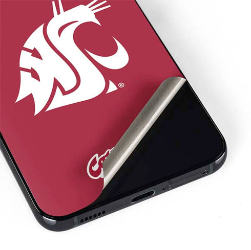 Washington State University Cougars Logo Galaxy S22 Plus Skin