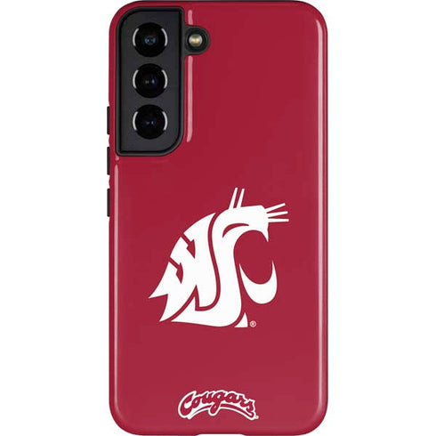 Washington State University Cougars Logo Galaxy S22 Pro Case