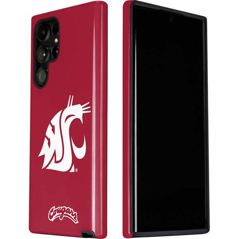Washington State University Cougars Logo Galaxy S22 Ultra Pro Case