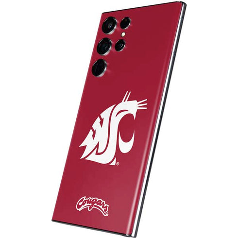Washington State University Cougars Logo Galaxy S22 Ultra Skin
